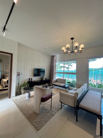 Living Room in 2 BHK Apartment at Godrej Ananda, Bagaluru  – for Sale