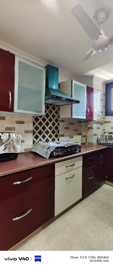 Kitchen in 3 BHK Builder Floor at Defence Colony – for Rent