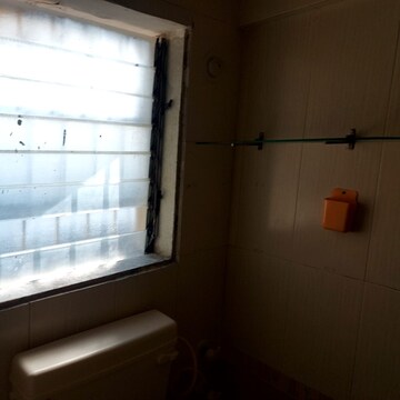 Bathroom in 2 BHK Apartment at Dheeraj Solitaire, Malad West – for Rent