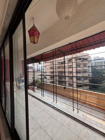 Balcony in 3 BHK Apartment at Joy Juhu Griha Swapna CHS, Juhu – for Rent