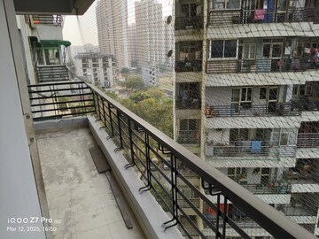 Balcony in 2 BHK Apartment at GH-7 Crossings Republik, Vijay Nagar – for Rent