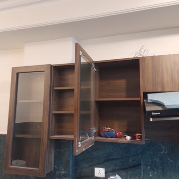 Kitchen in 3.5 BHK Apartment at Ambience Island Lagoon, Sector 24 – for Sale