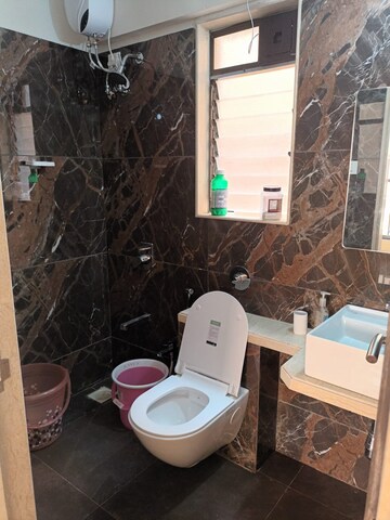 Bathroom in 1 BHK Apartment at Vardhman Grandeur, Andheri West – for Rent