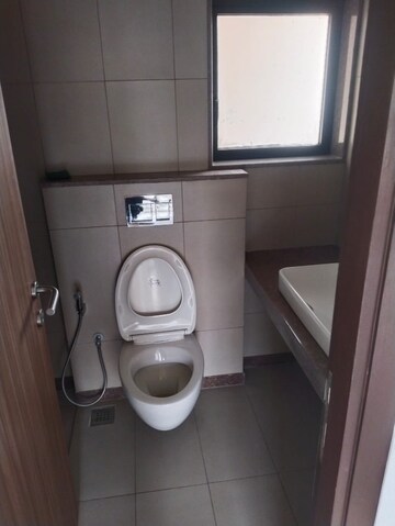Bathroom in 2 BHK Apartment at Shapoorji Pallonji Vicinia, Powai – for Rent