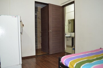 Bathroom in 2 BHK Apartment at Chandrarang Capital Tower, Wakad – for Rent