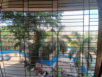 Balcony in 1 BHK Apartment at Supernal Gardens, Kolshet Road – for Rent