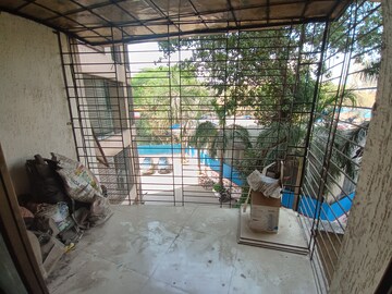 Balcony in 1 BHK Apartment at Supernal Gardens, Kolshet Road – for Rent