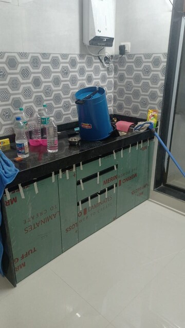 Kitchen in 1 BHK Apartment at Sanghvi Ecocity, Mahajanwadi – for Rent