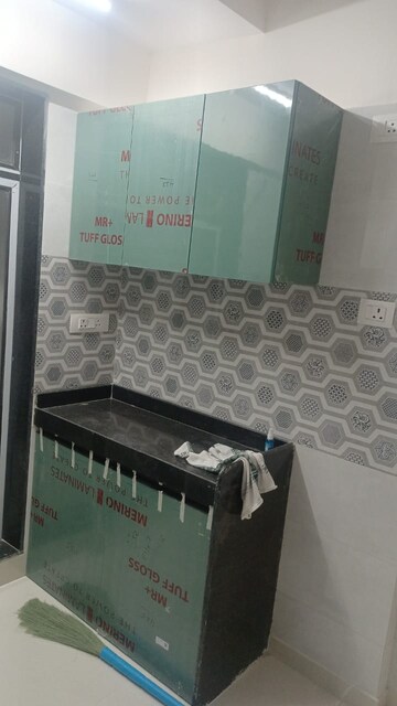 Kitchen in 1 BHK Apartment at Sanghvi Ecocity, Mahajanwadi – for Rent
