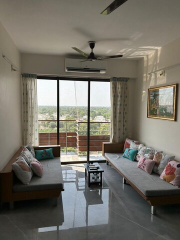 Living Room in 3 BHK Apartment at Shilaj – for Rent
