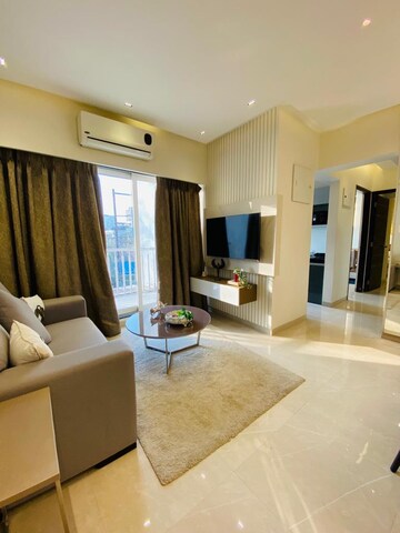 Living Room in 1 BHK Apartment at Rashi 27 East, Dombivli East – for Sale