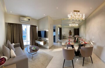 Living Room in 2 BHK Apartment at Rashi 27 East, Dombivli East – for Sale