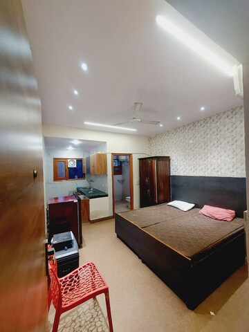 Bedroom in Studio Apartment at Fortune Victoria Heights, Dhakoli Village – for Rent