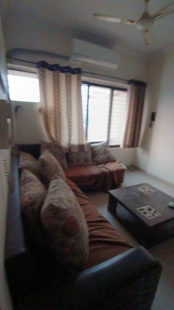 Living Room in 2 BHK Apartment at Everest World Lavender, Kolshet Road – for Rent