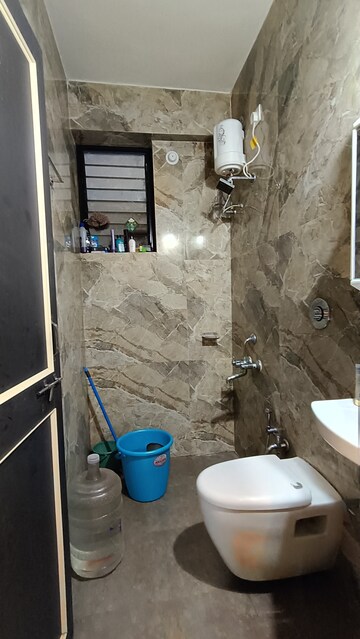 Bathroom in 1 BHK Apartment at Neelam Complex, Wadgaon Sheri – for Rent