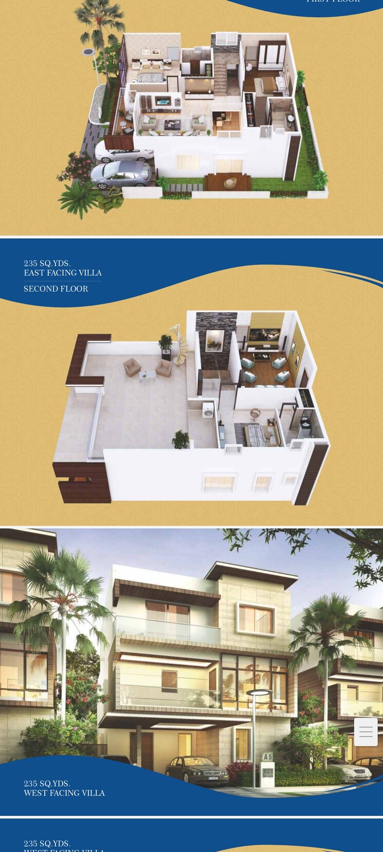 Floor Plan, muppas-indraprastha 4 Bedroom 4600 Sq.Ft. Villa In Tellapur Hyderabad 8340337