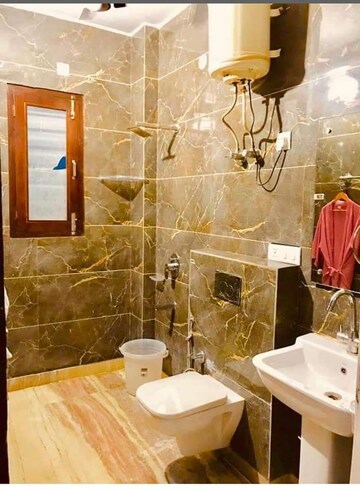 Bathroom in 1 BHK Apartment at Shaheed Bhagat Singh Nagar – for Rent