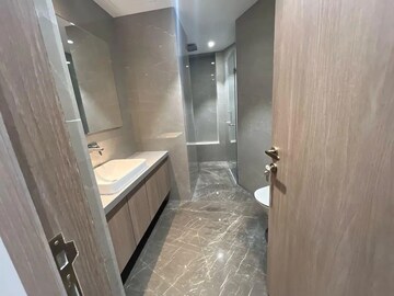Staircase in 4 BHK Apartment at Lodha World Crest, Worli – for Rent