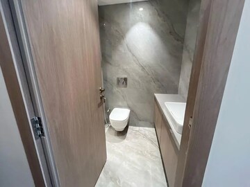 Bathroom in 4 BHK Apartment at Lodha World Crest, Worli – for Rent
