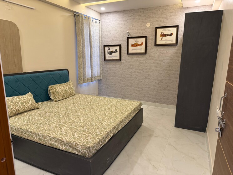 Bedroom, jagatpura 3 Bedroom 1400 Sq.Ft. Apartment In Jagatpura Jaipur 8340438