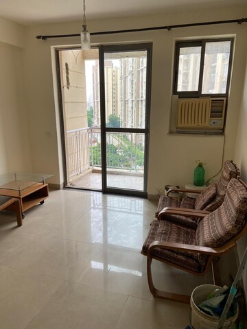 Living Room in 3 BHK Apartment at Unitech Uniworld Gardens 2, Sector 47 – for Rent