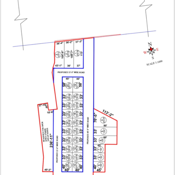  Plot – Map Location View at Kothur - for Sale