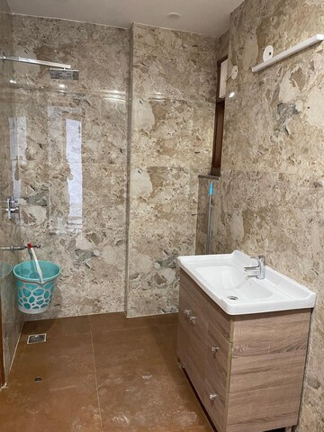 Bathroom in 4 BHK Builder Floor at Malviya Nagar – for Rent