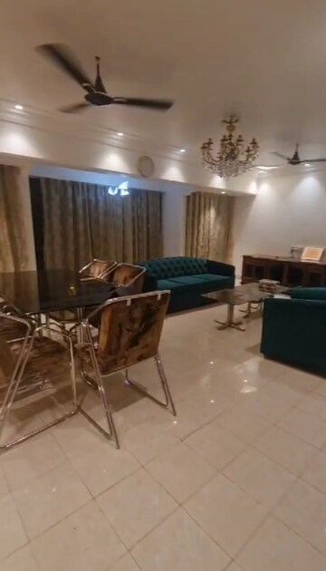 Living Room in 3 BHK Apartment at Sea Princess Apartment, Juhu – for Rent