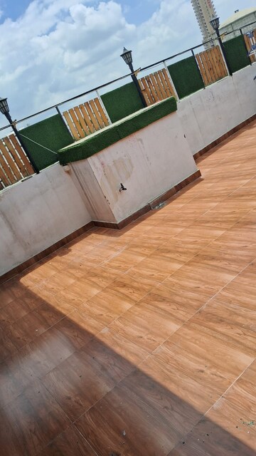 Balcony in 3.5 BHK Builder Floor at Indrapuram – for Sale