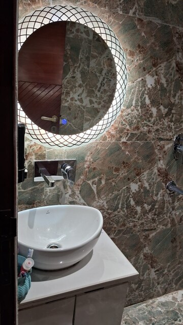 Bathroom in 3.5 BHK Builder Floor at Indrapuram – for Sale
