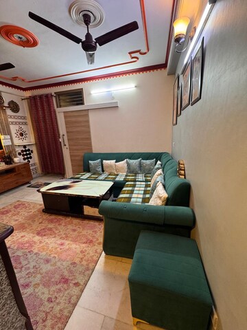 Living Room in 2 BHK Builder Floor at Malviya Nagar – for Sale