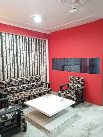 Living Room in 1 BHK Builder Floor at Malviya Nagar – for Rent