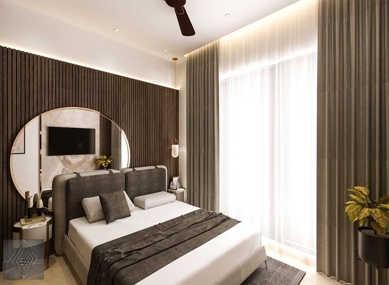 Bedroom, av-smart-city 1 Bedroom 333 Sq.Ft. Apartment In Haranwali Palghar 8341733