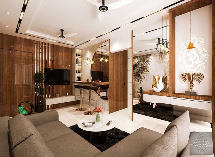 Living Room, av-smart-city 1 Bedroom 333 Sq.Ft. Apartment In Haranwali Palghar 8341733