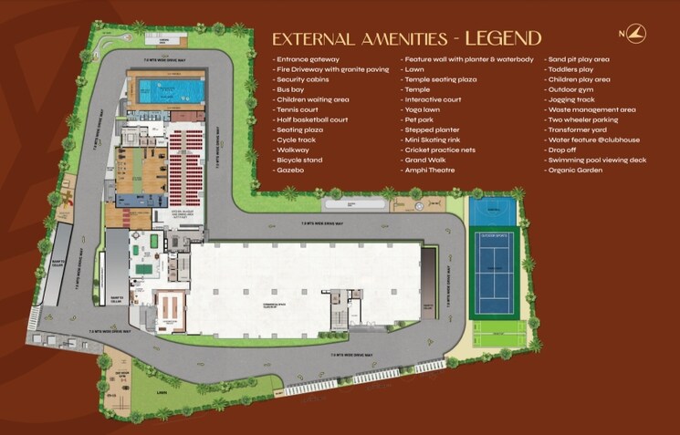 Exterior View, tellapur 3 Bedroom 2153 Sq.Ft. Apartment In Tellapur Hyderabad 8341853