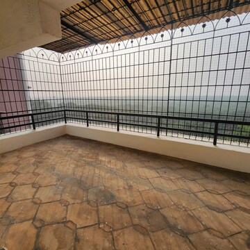 Balcony in 3 BHK Apartment at Sagar Darshan Towers, Nerul – for Rent