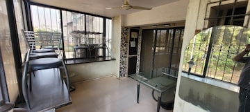 Living Room in 3 BHK Apartment at Sagar Darshan Towers, Nerul – for Rent