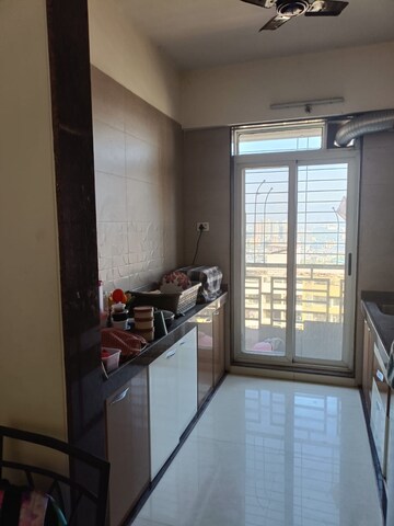 Kitchen in 1 BHK Apartment at Mahavir Shraddha, Kopar Khairane – for Rent