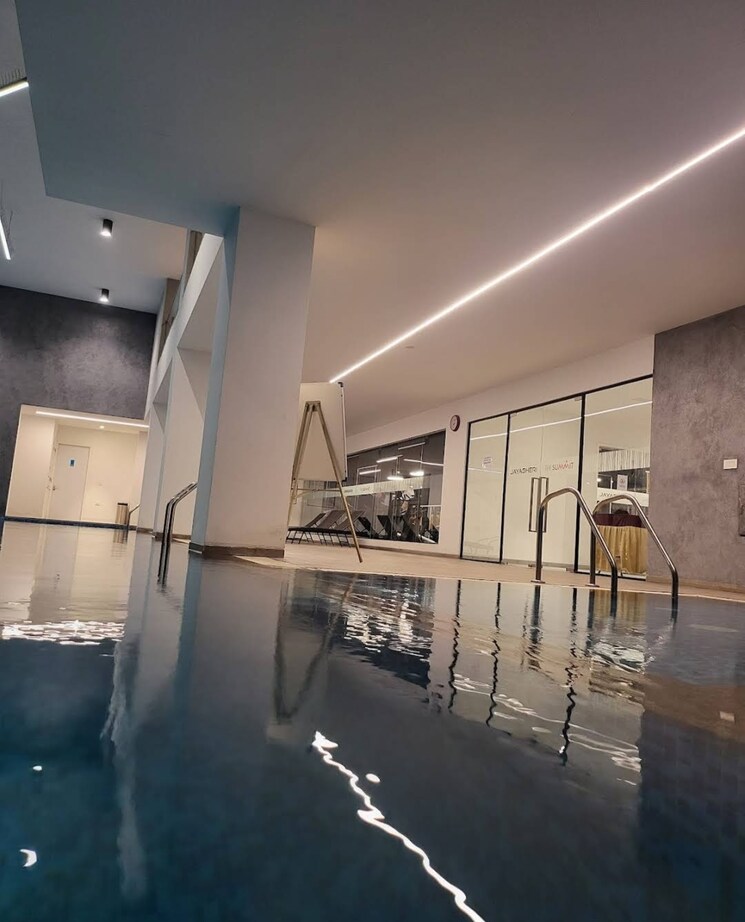 Living Room, jayabheri-the-summit 3 Bedroom 2075 Sq.Ft. Apartment In Narsingi Hyderabad 8341961