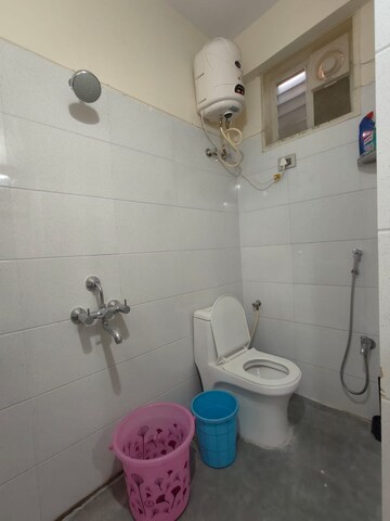 Bathroom in 2 BHK Apartment at Raghavendra Arcade, Kondapur – for Rent