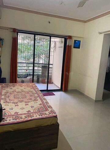 Bedroom in 1 BHK Apartment at Puranik City, Kasarvadavali – for Rent