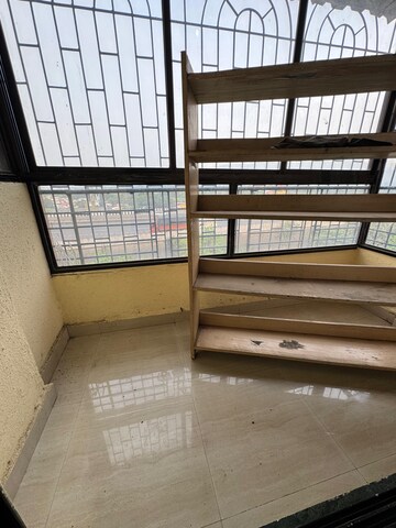 Staircase in 2 BHK Apartment at City Park CHS, Khanda Colony – for Rent