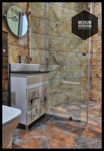 Attached Bathroom in 3 BHK Independent House at Sector 8 – for Rent