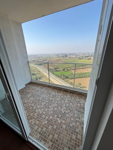 Balcony in 3 BHK Apartment at Omaxe Lake, North Mullanpur – for Rent