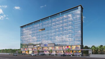 Showroom – Exterior View View at Sai Spacecon 7 Square, Wakad - for Sale