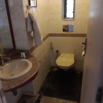 Bathroom in 1 BHK Apartment at Royal Palms, Goregaon East – for Rent