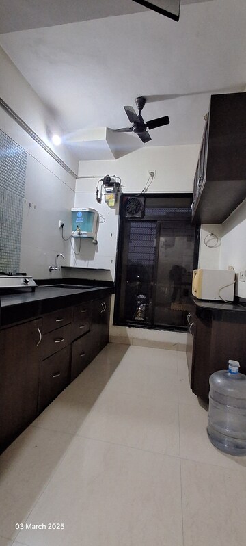 Kitchen in 2 BHK Apartment at Miracle Heights, Kopar Khairane – for Rent