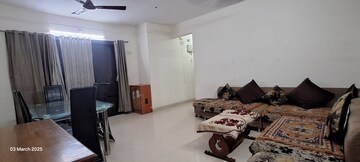 Living Room in 2 BHK Apartment at Miracle Heights, Kopar Khairane – for Rent