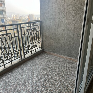 Balcony in 3 BHK Apartment at Paradise Sai World Empire, Kharghar Sector 36 – for Rent