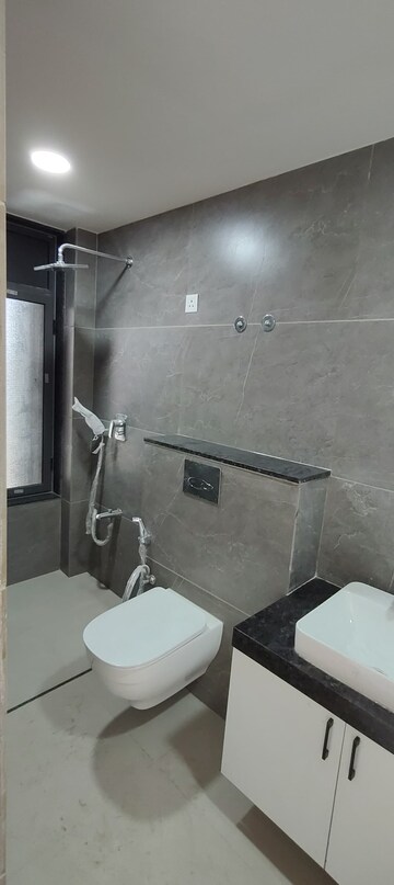 Bathroom in 4 BHK Apartment at Shivalik Edge, Ambli – for Rent